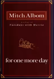 Cover of For One More Day