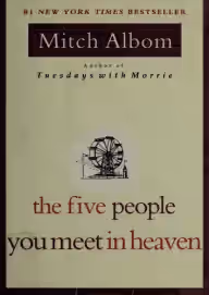 Cover of The Five People You Meet in Heaven